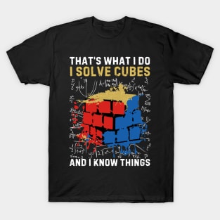 Rubiks Cube Solving T-Shirt